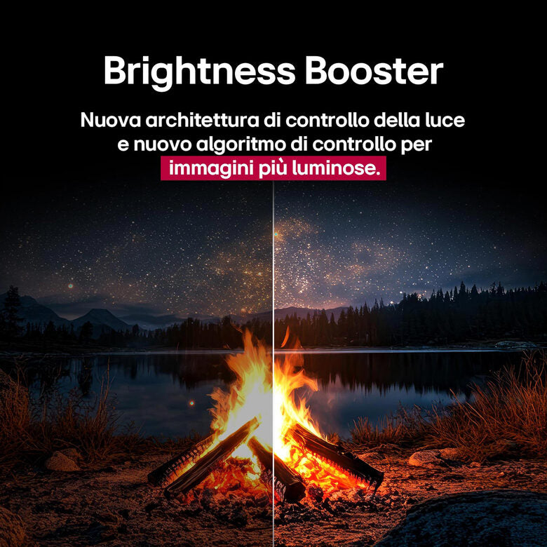 LG OLED evo AI OLED83C54LA TV Serie C5 83'' pollici 4K, α9 Gen8, Brightness Booster, 40W, 4 HDMI, VRR 144Hz, Smart TV WebOS 25