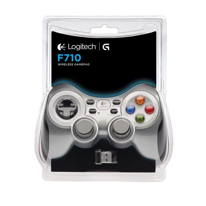 Logitech G Wireless Gamepad F710 Nero, Argento RF PC