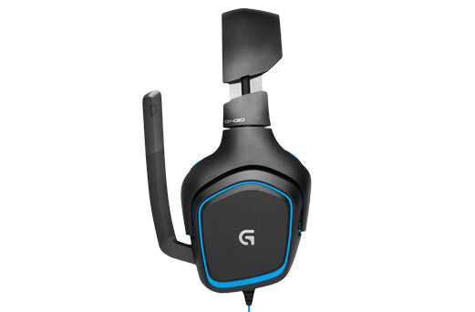 Logitech G G430 Auricolare Cablato A Padiglione Giocare Nero, Blu