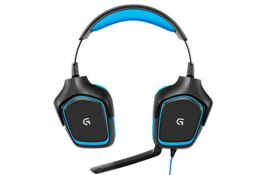 Logitech G G430 Auricolare Cablato A Padiglione Giocare Nero, Blu