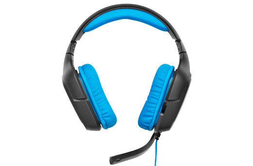 Logitech G G430 Auricolare Cablato A Padiglione Giocare Nero, Blu