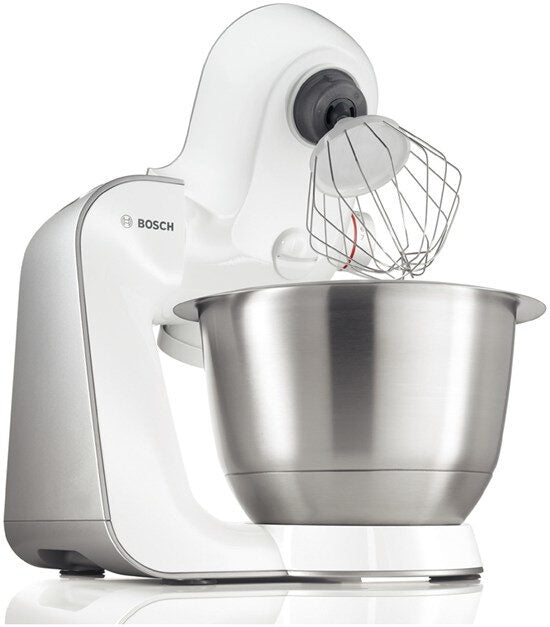 Bosch Styline robot da cucina 900 W 3,9 L Acciaio inox, Bianco