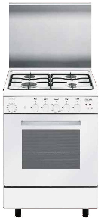Glem Gas A65BXF3 cucina Bianco A
