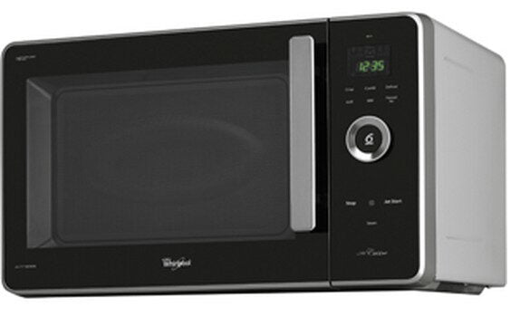 Whirlpool JQ 280 SL Superficie piana Microonde combinato 30 L 1000 W Nero, Argento