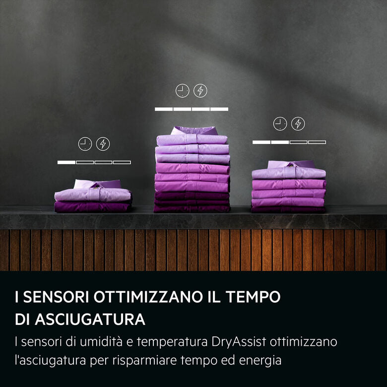 AEG TR7HE1C9 asciugatrice Libera installazione Caricamento frontale 9 kg Bianco