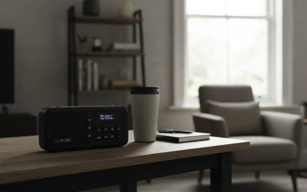 Pure Elan Radio Move Personale Digitale Nero