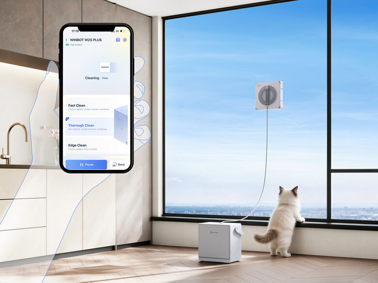 Ecovacs WINBOT W2S PRO OMNI EU 4500 mAh