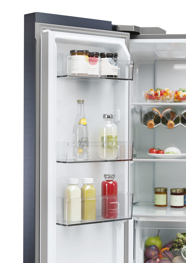 Haier Cube 90 Serie 5 HCR5919ENMB frigorifero 4 porte Libera installazione 528 L E Nero