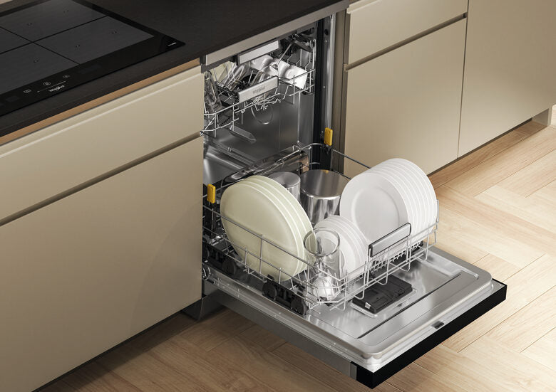 Whirlpool W7F HS51 X Lavastoviglie Libera installazione 15 coperti B
