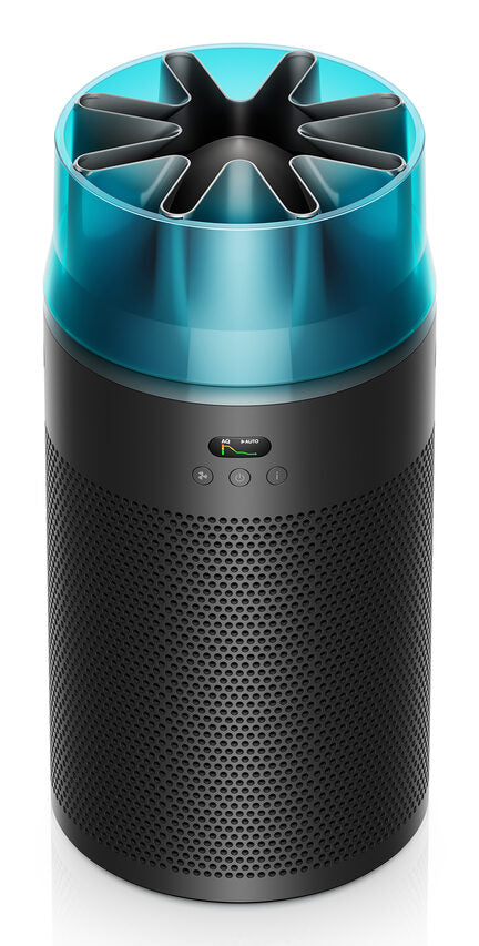 Dyson HushJet Purifier Compact HJ10 100 m² 41 dB Nero, Turchese