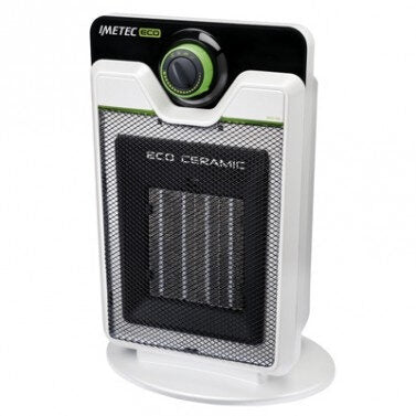 Imetec CFH-100 Nero, Bianco 2000 W Riscaldatore ambiente elettrico con ventilatore