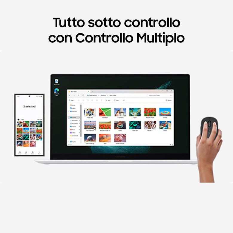Samsung Galaxy Book2 Pro SE Intel Core Ultra 7 155H Computer portatile 39,6 cm (15.6") Full HD 16 GB LPDDR5x-SDRAM 512 GB Wi-Fi 6E (802.11ax) Argento