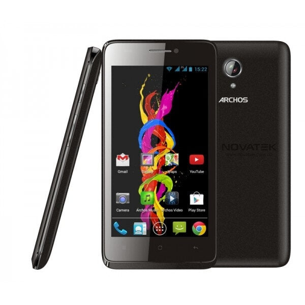 Archos Titanium 45 11,4 cm (4.5") Doppia SIM Android 4.2.2 3G 0,5 GB 4 GB 1680 mAh Nero