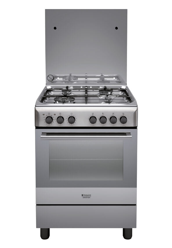 Hotpoint H6TMH2AF (X) IT cucina Piano cottura Gas Acciaio inossidabile A