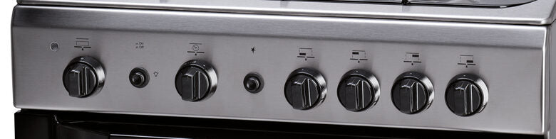 Indesit I6GG1F(X)/I Piano cottura Gas Acciaio inossidabile A