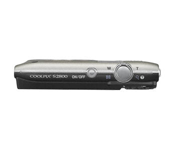 Nikon COOLPIX S2800 1/2.3" Fotocamera compatta 20,1 MP CCD 5152 x 3864 Pixel Argento