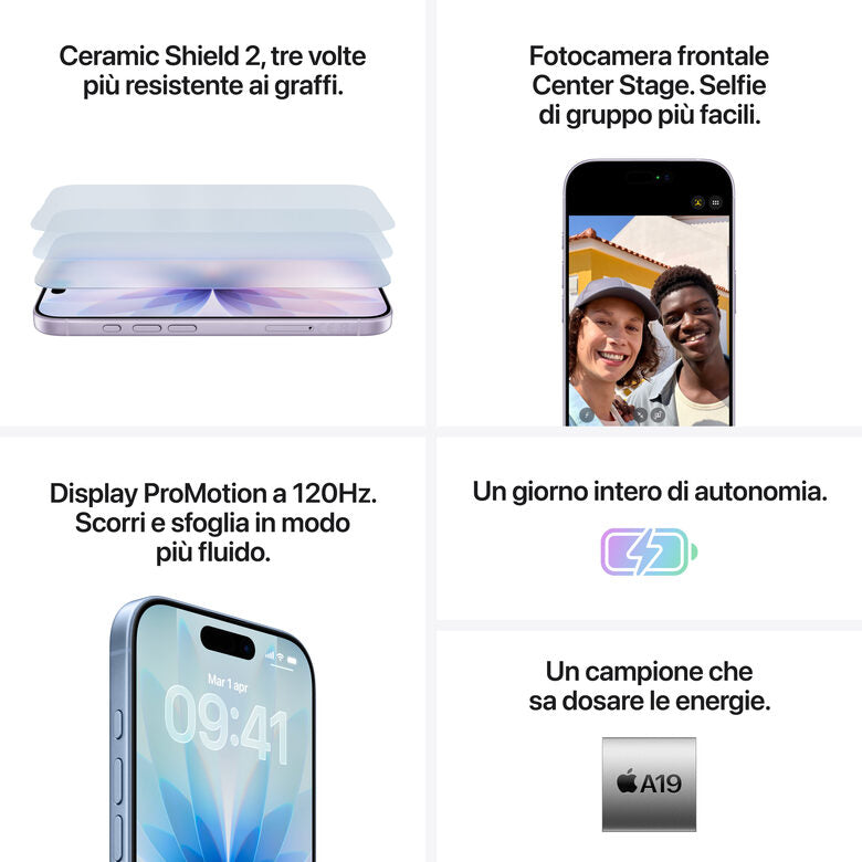 Apple iPhone 17 512GB Azzurro Nebbia