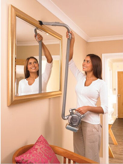 Black & Decker PD1820LF aspirapolvere senza filo Nero, Cromo Senza sacchetto