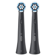 Oral-B Testine di Ricambio iO Series Gentle Care Nere, Testine Rotonde Originali, per Gengive Sensibili, 2 Testine