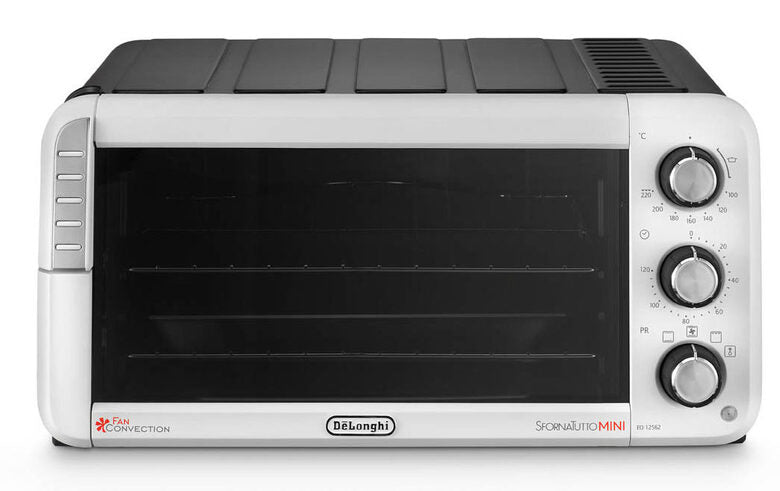 De’Longhi EO 12562 fornetto con tostapane 12 L 800 W Nero, Bianco Grill