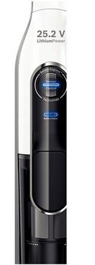 Bosch BCH6ATH25 scopa elettrica Senza sacchetto 0,9 L 2400 W Nero, Bianco