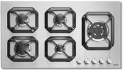 Lofra HLS9D0 Piano Cottura Stainless steel Da incasso Gas 5 Fornello(i)