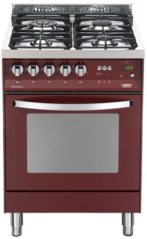 Lofra PR66MFT/C Cucina Gas Borgogna A-15%
