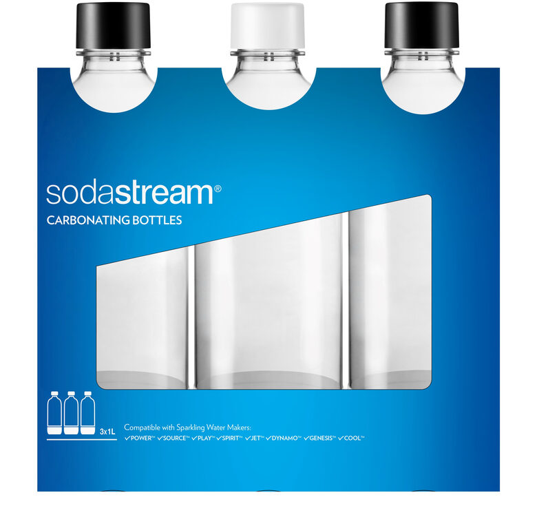 SodaStream Confezione da 3 bottiglie in Pet Universali