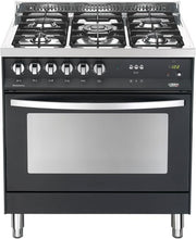 Lofra PNMG86GVT/C Cucina Gas Nero