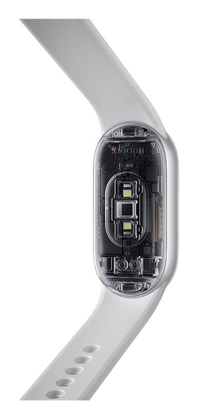 Xiaomi Band 10 AMOLED Braccialetto per rilevamento di attività 4,37 cm (1.72") Argento