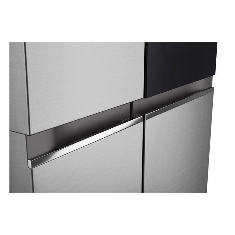 LG InstaView GSVV80PYLL frigorifero side-by-side Libera installazione 655 L E Argento