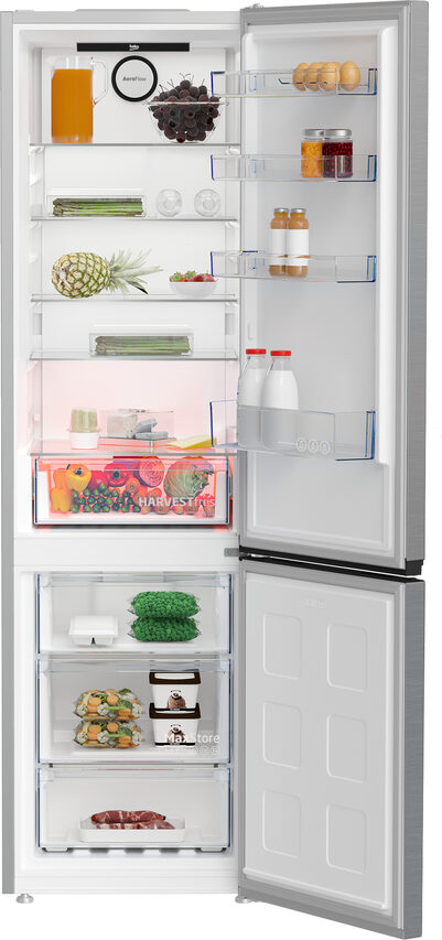 Beko B5RCNA406HXB1 frigorifero con congelatore Libera installazione 355 L C Alluminio