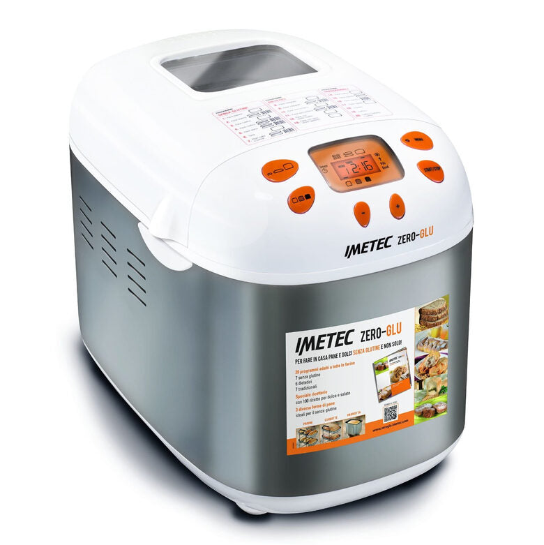 Imetec 7815 macchina per il pane 920 W Argento, Bianco