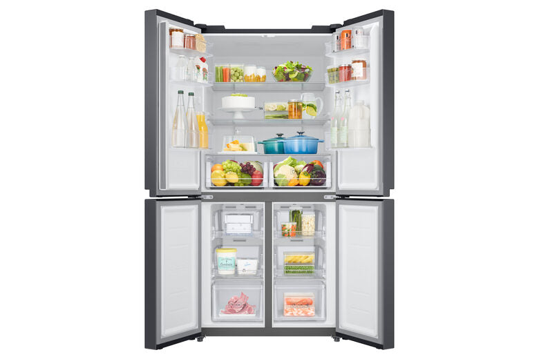 Samsung RF48A400EB4 Frigorifero Side By Side Libera Installazione 4 Porte Slim 488L