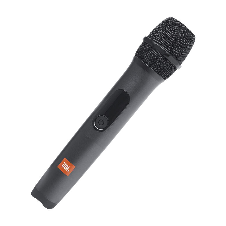 JBL PartyBox On-the-Go Essential Speaker Portatile Wireless per Feste, con Luci Integrate e Bassi Profondi, Protezione Splashproof IPX4, Microfono Wireless, Tracolla per Trasporto, Nero