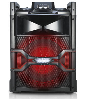 LG OM5540 set audio da casa Mini impianto audio domestico 330 W Nero, Rosso