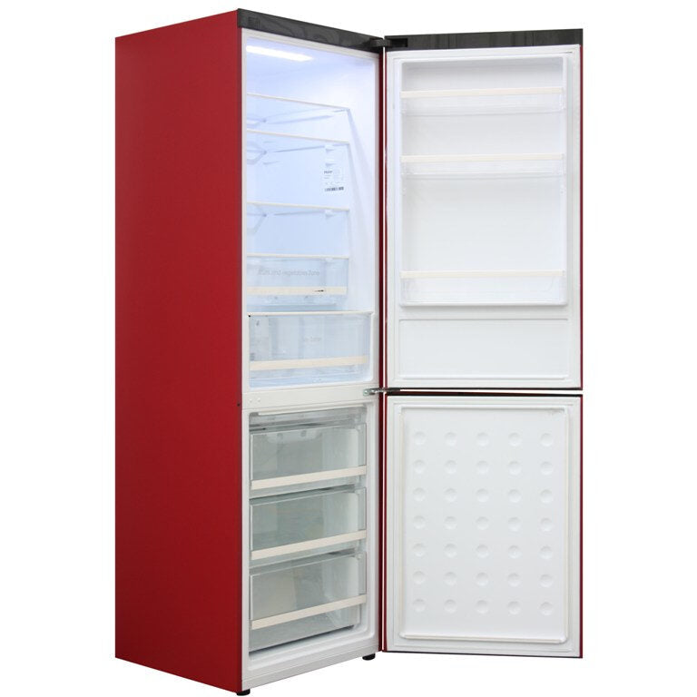 Haier C2FE636CRJ frigorifero con congelatore Libera installazione 352 L Rosso