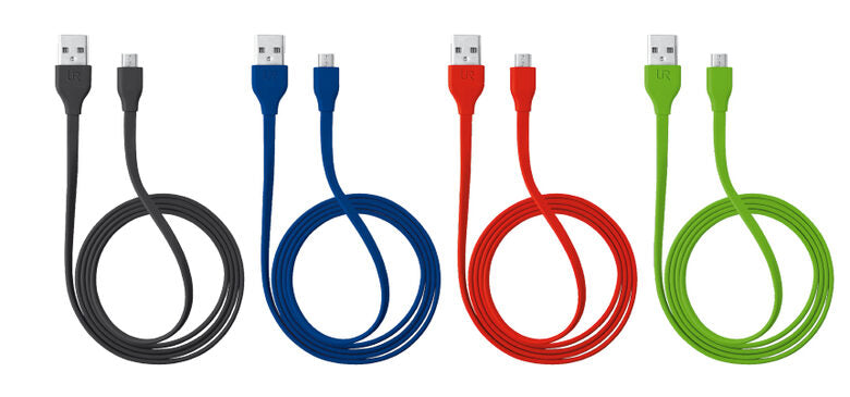 Urban Revolt 20136 cavo USB 1 m USB 2.0 Micro-USB A USB A Blu