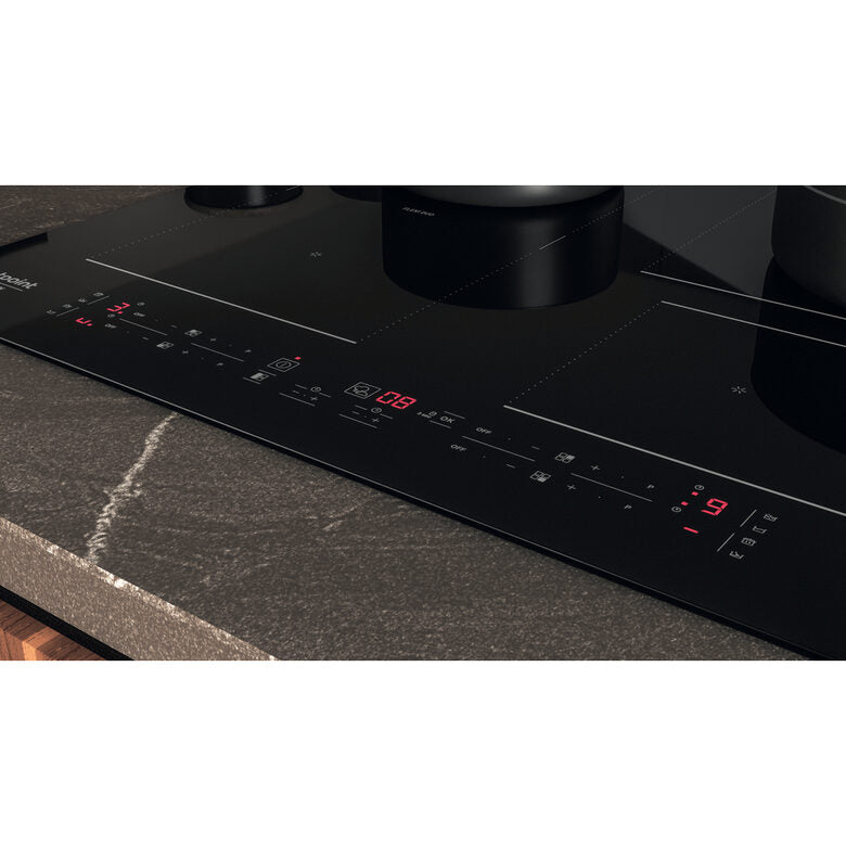 Hotpoint HB 4860C CPNE Nero Da incasso 59 cm Piano cottura a induzione 4 Fornello(i)