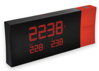 Oregon Scientific RMR221P stazione meteorologica digitale Nero, Rosso
