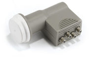 TELE System TS400F convertitori abbassatore di frequenza Low Noise Block (LNB) 10,7 - 12,75 GHz Grigio, Bianco