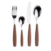 Foppapedretti 9901343196 set di posate 24 pz Noce