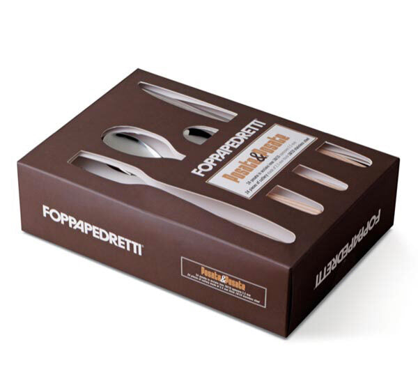 Foppapedretti 9901343103 set di posate 24 pz Legno
