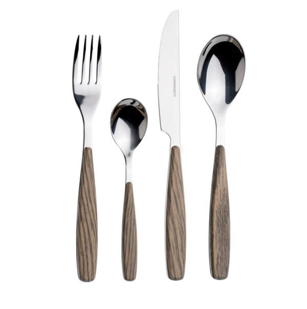 Foppapedretti 9901343072 set di posate 4 pz Oliva