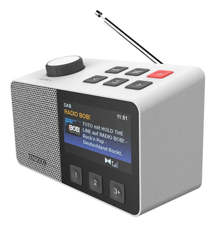 Kenwood CR-M70DAB-W Portatile Digitale Bianco