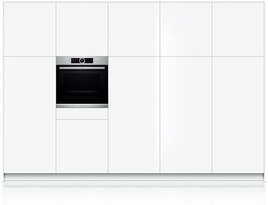 Bosch HBG675BS1 Forno a Incasso 71 L A+ Nero, Acciaio inossidabile