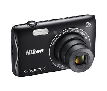 Nikon COOLPIX S3700 1/2.3" Fotocamera compatta 20,1 MP CCD 5152 x 3864 Pixel Nero