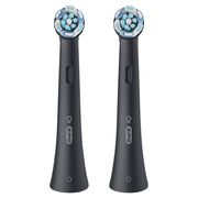 Oral-B Testine di Ricambio iO Series Ultimate Clean Black, testine rotonde di ricambio originali, con setole CrissCross per pulizia e rimozione della placca avanzate e in profondità, 2