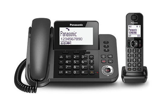 Panasonic KX-TGF320E telefono Telefono DECT Identificatore di chiamata Nero