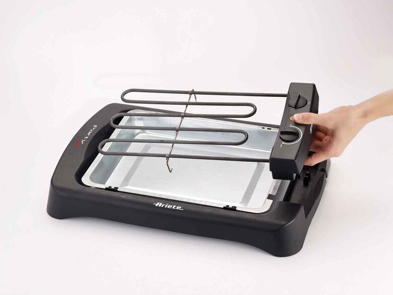 Ariete 733 Barbecue Da tavolo Elettrico Nero 2200 W
